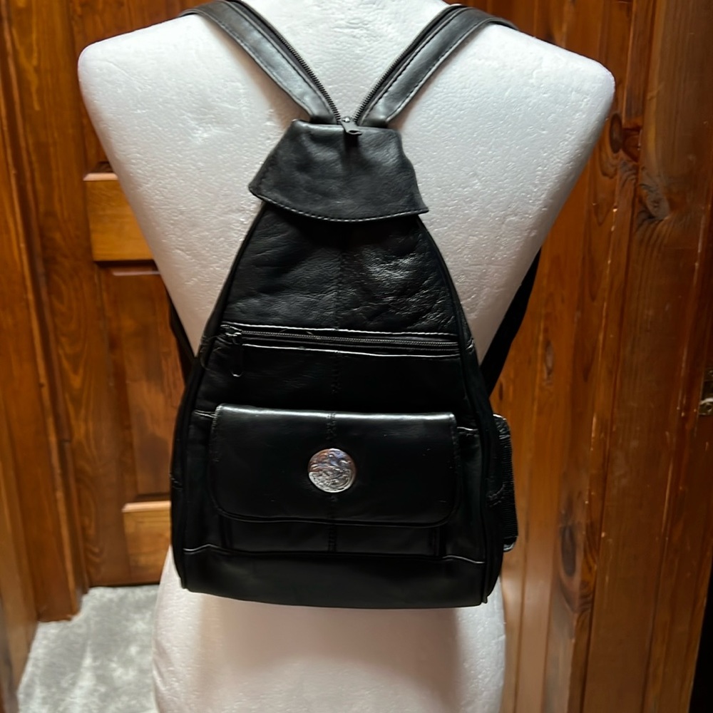 Black backpack in new condition